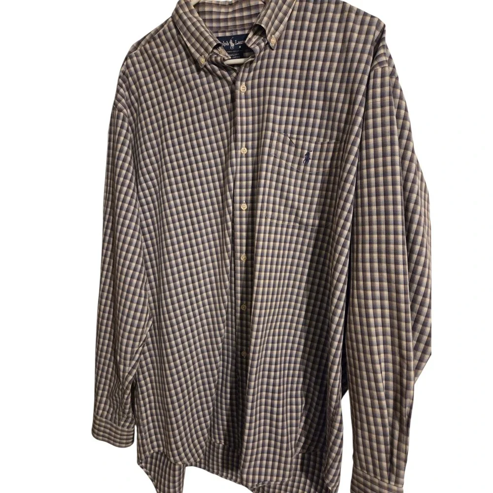 Vintage Polo Ralph Lauren Marlowe Button Up Shirt Size XL Classic Fit‎